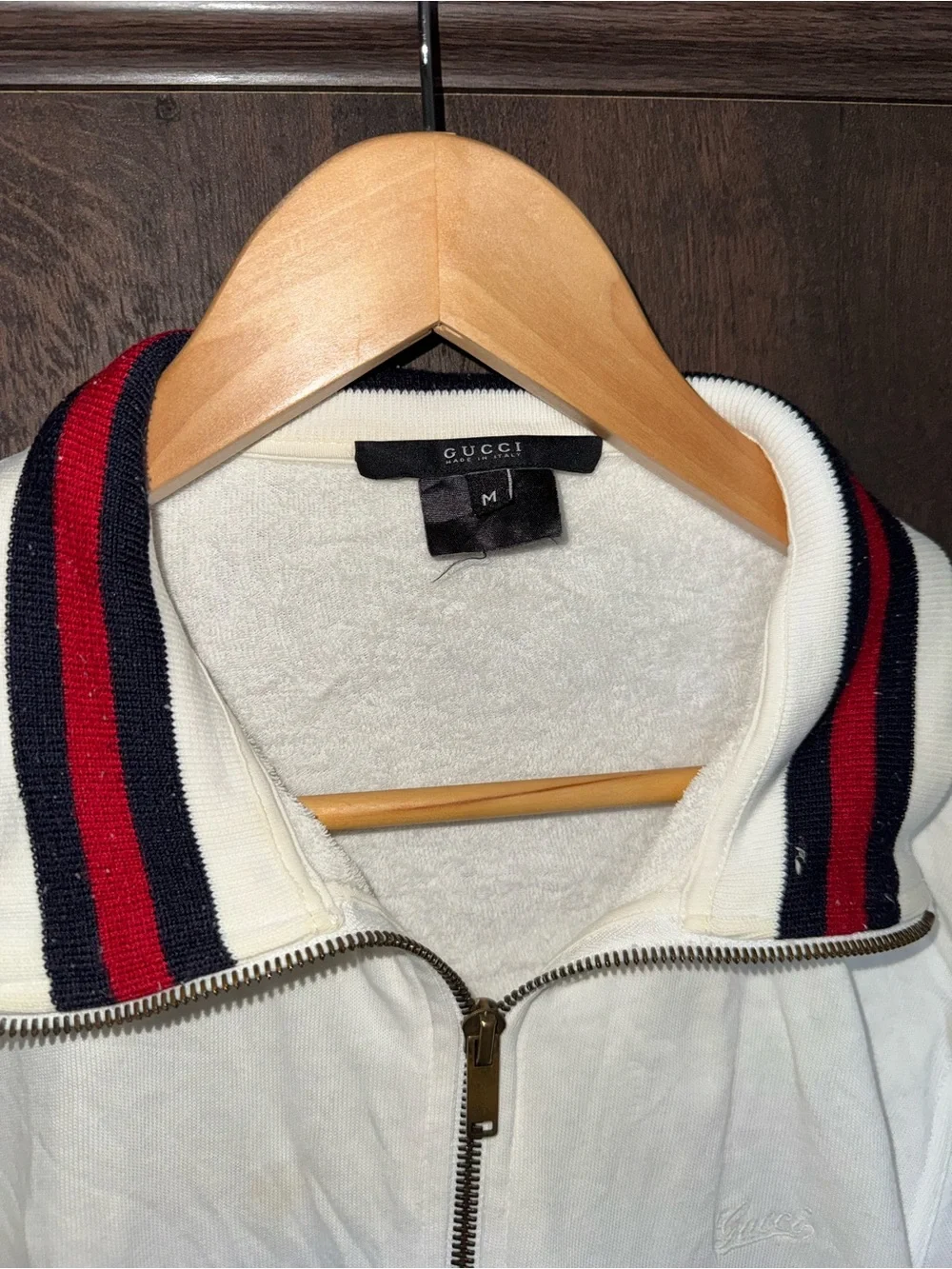 GUCCI vintage zip-up track suit